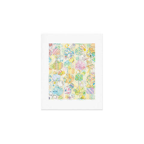 MIK wallflora Art Print