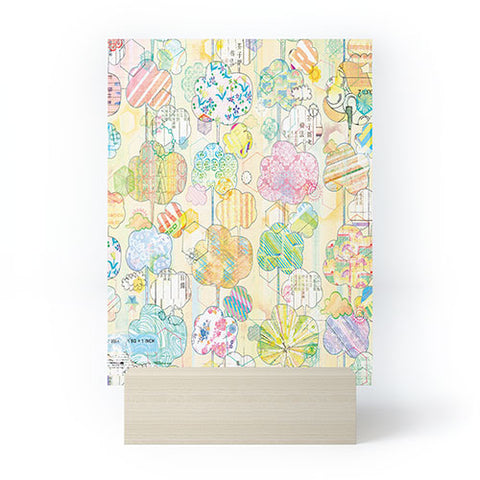 MIK wallflora Mini Art Print