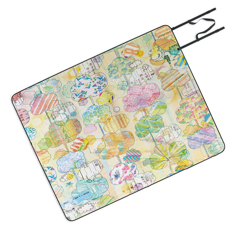 MIK wallflora Picnic Blanket