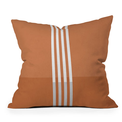 Mile High Studio Portals The Slot Rust Outdoor Throw Pillow