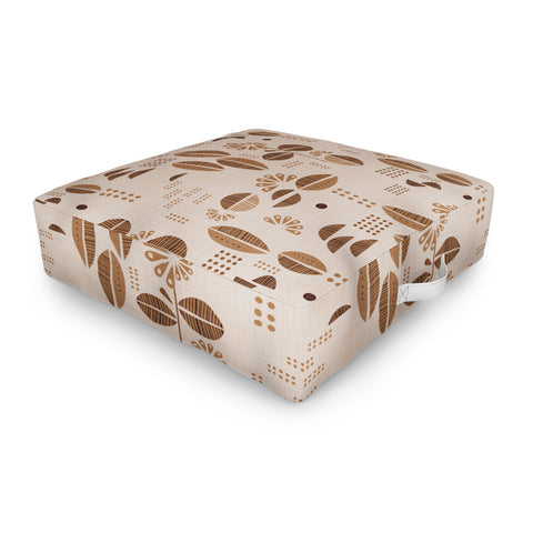 Mirimo Africa Flora Beige Outdoor Floor Cushion