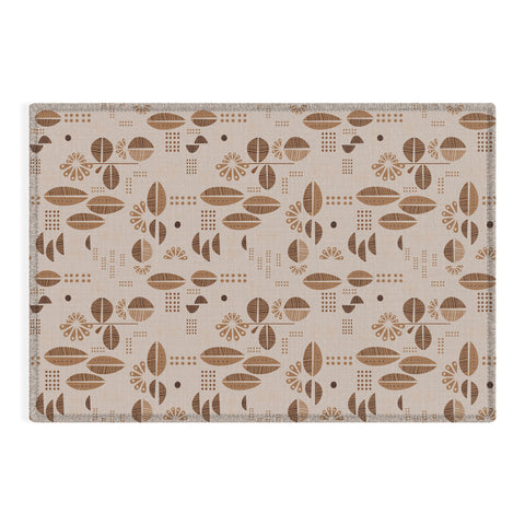Mirimo Africa Flora Beige Outdoor Rug