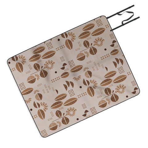 Mirimo Africa Flora Beige Picnic Blanket