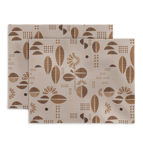 Mirimo Africa Flora Beige Placemat
