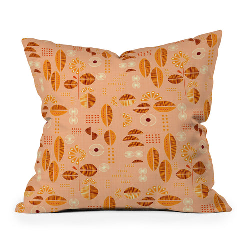 Mirimo Africa Flora Hot Outdoor Throw Pillow