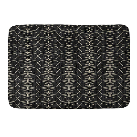 Mirimo Afromood Black Memory Foam Bath Mat