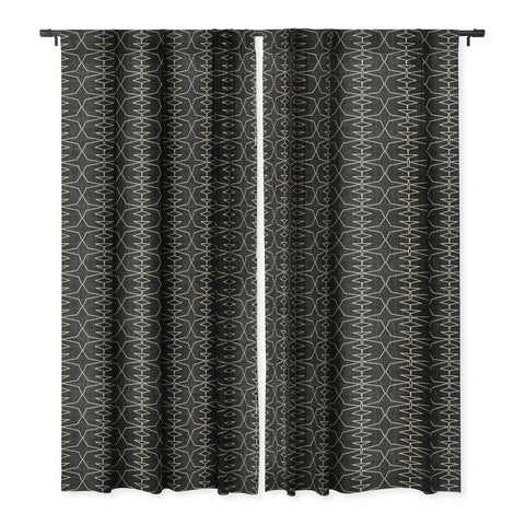 Mirimo Afromood Black Blackout Window Curtain