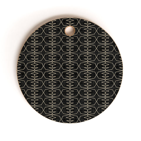 Mirimo Afromood Black Cutting Board Round