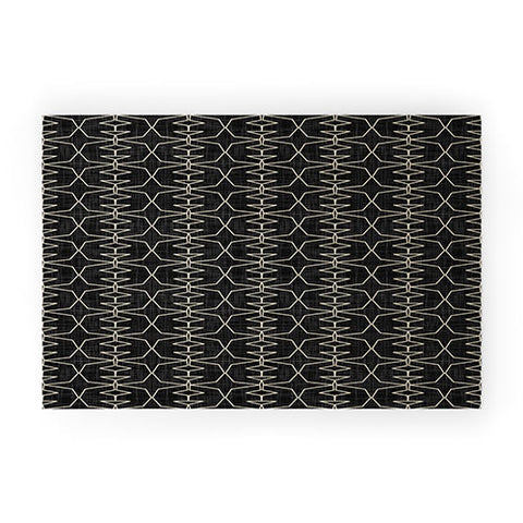 Mirimo Afromood Black Welcome Mat