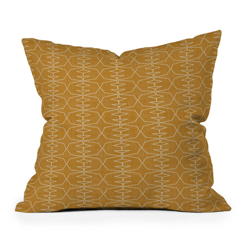 Mirimo Afromood Mustard Throw Pillow