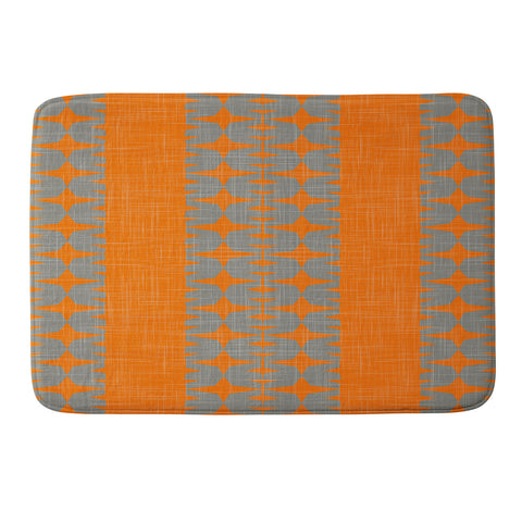 Mirimo Afromood Orange Memory Foam Bath Mat