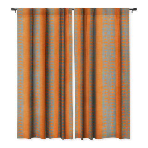 Mirimo Afromood Orange Blackout Window Curtain