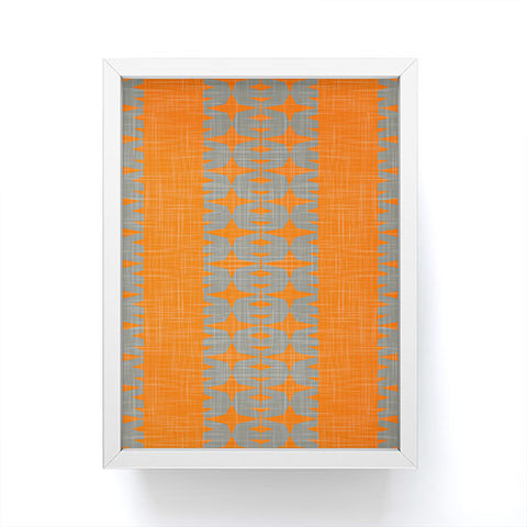 Mirimo Afromood Orange Framed Mini Art Print