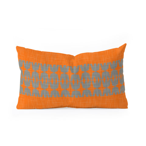Mirimo Afromood Orange Oblong Throw Pillow