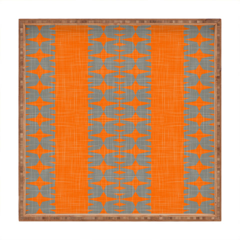Mirimo Afromood Orange Square Tray
