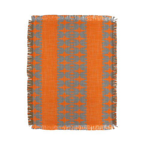 Mirimo Afromood Orange Throw Blanket