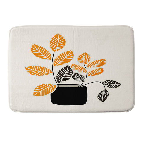 Mirimo Apartment Plant Memory Foam Bath Mat