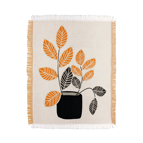 Mirimo Apartment Plant Throw Blanket