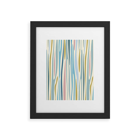 Mirimo Aristo Stripes Framed Art Print