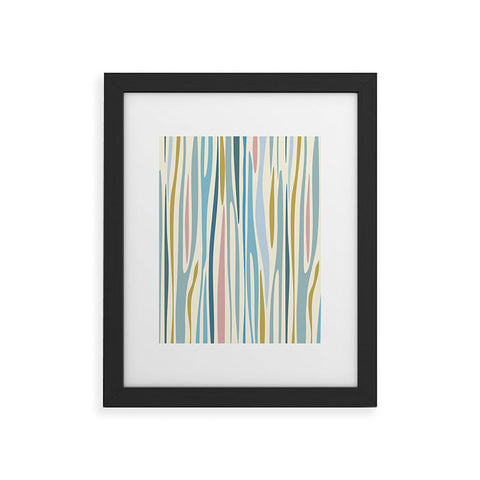Mirimo Aristo Stripes Framed Art Print