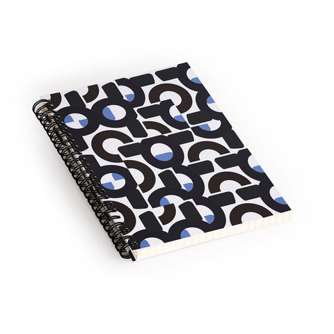 Mirimo Aroona Black Spiral Notebook
