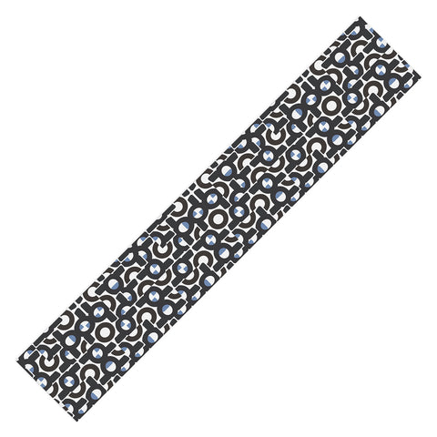 Mirimo Aroona Black Table Runner