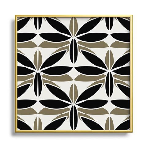 Mirimo Bali Elegant Square Metal Framed Art Print