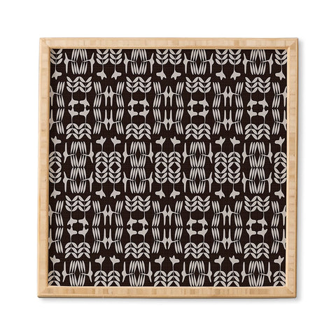 Mirimo Bamako Noir Framed Wall Art