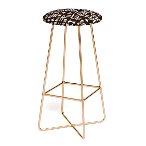 Mirimo Bamako Noir Bar Stool