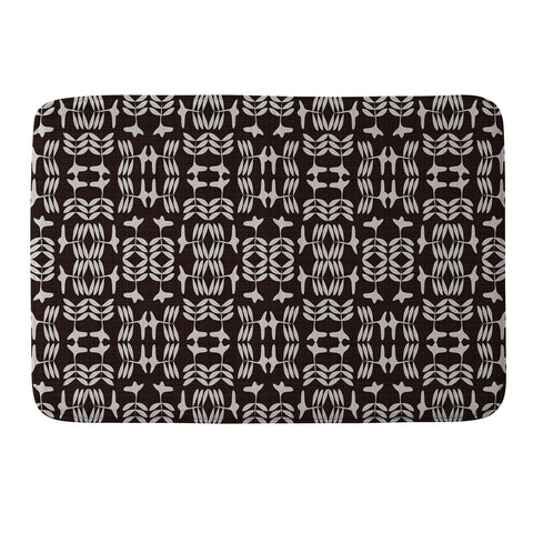 Mirimo Bamako Noir Memory Foam Bath Mat