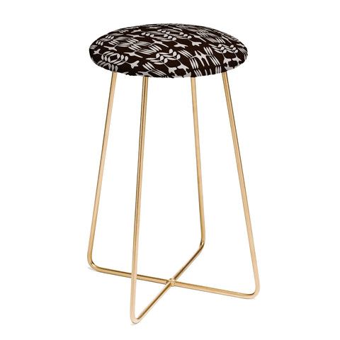 Mirimo Bamako Noir Counter Stool