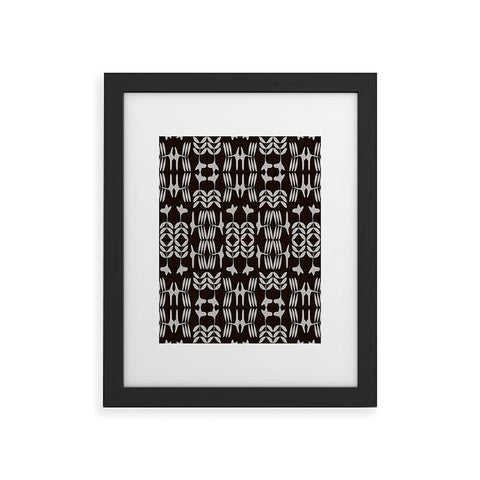 Mirimo Bamako Noir Framed Art Print