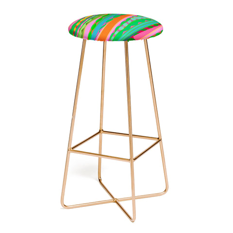 Mirimo Bazaar Brazil Green Bar Stool