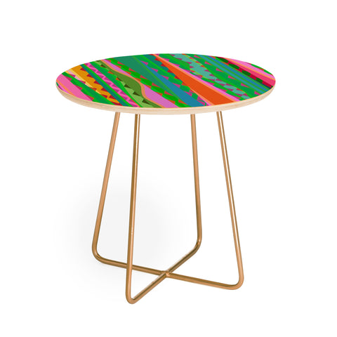 Mirimo Bazaar Brazil Green Round Side Table