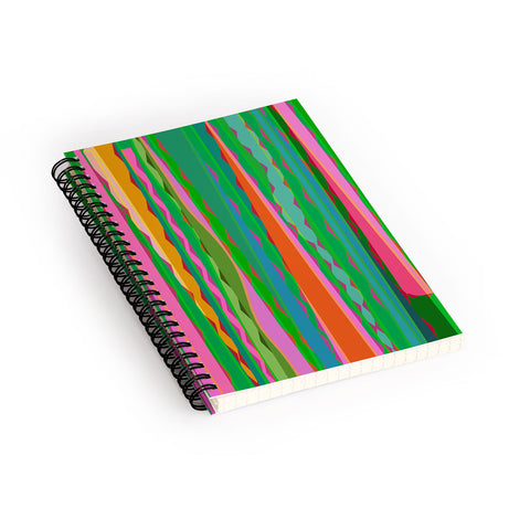 Mirimo Bazaar Brazil Green Spiral Notebook