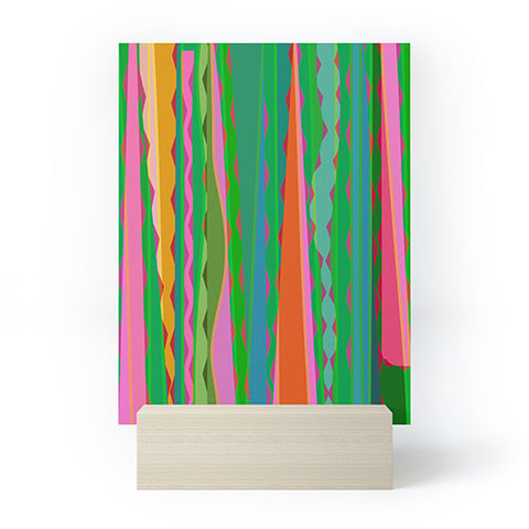 Mirimo Bazaar Brazil Green Mini Art Print