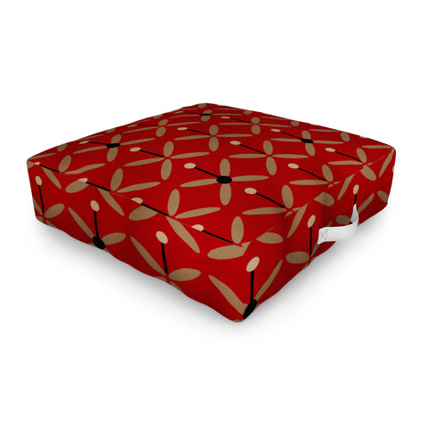 Mirimo Bella Red Outdoor Floor Cushion