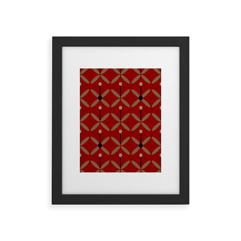 Mirimo Bella Red Framed Art Print