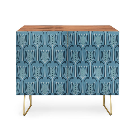 Mirimo Blue Tulips Credenza