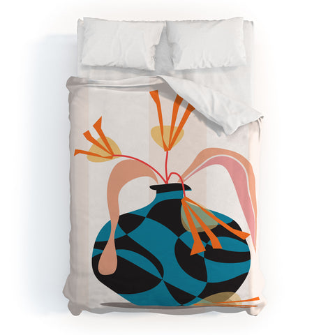 Mirimo Blue Vase Duvet Cover