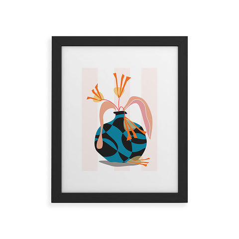 Mirimo Blue Vase Framed Art Print