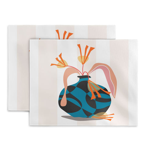 Mirimo Blue Vase Placemat