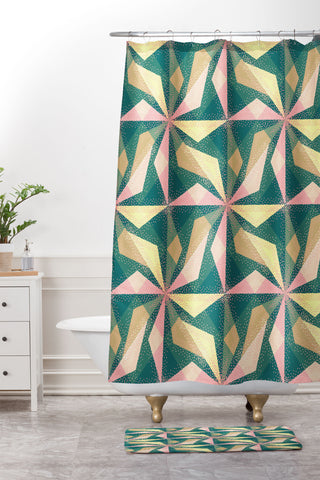 Mirimo Bogutu Gems Shower Curtain And Mat