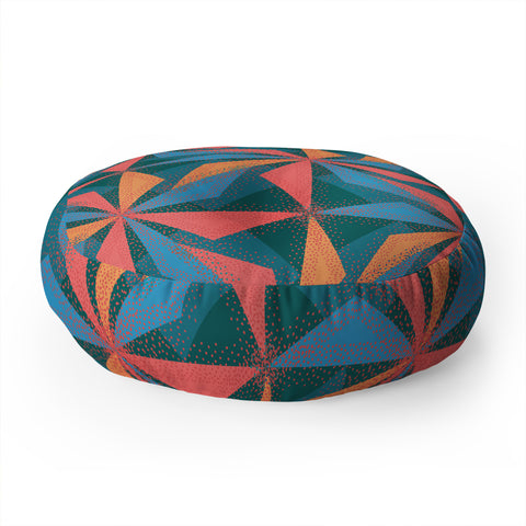 Mirimo Bogutu Sunset Floor Pillow Round