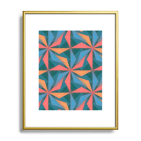 Mirimo Bogutu Sunset Metal Framed Art Print