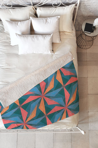 Mirimo Bogutu Sunset Fleece Throw Blanket