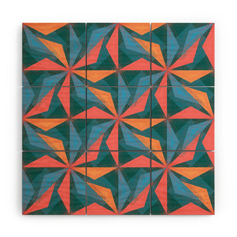 Mirimo Bogutu Sunset Wood Wall Mural