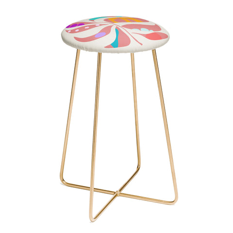 Mirimo Boho Leaf Counter Stool