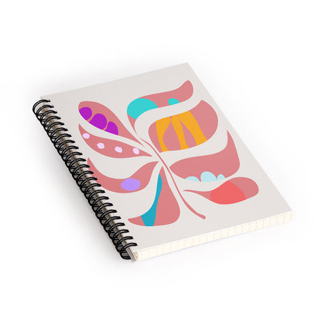 Mirimo Boho Leaf Spiral Notebook