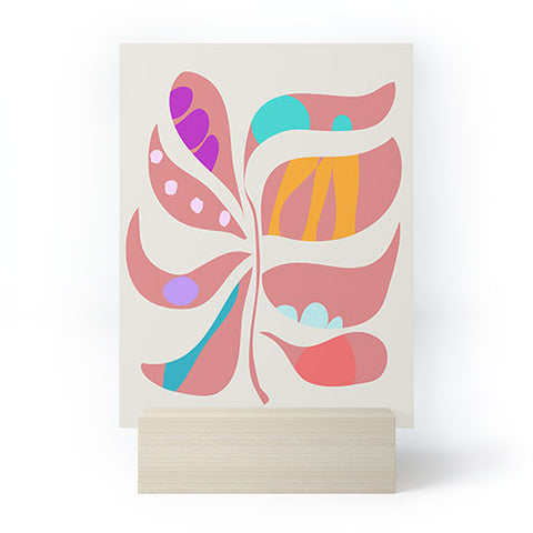 Mirimo Boho Leaf Mini Art Print